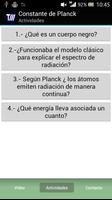 Constante de Planck اسکرین شاٹ 2