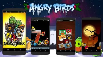Fan art Angry Birds HD Wallpaper syot layar 3