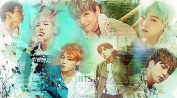 BTS Wallpaper KPOP HD Affiche