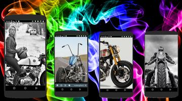 Custom Motorcycles Wallpaper Offline 스크린샷 1