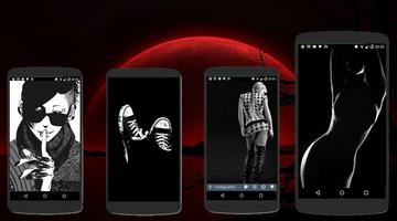 برنامه‌نما Dark Wallpaper Ofline عکس از صفحه