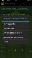 Gema Takbir Idul Fitri MP3 capture d'écran 3