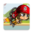 Jetpack Pirate Free آئیکن