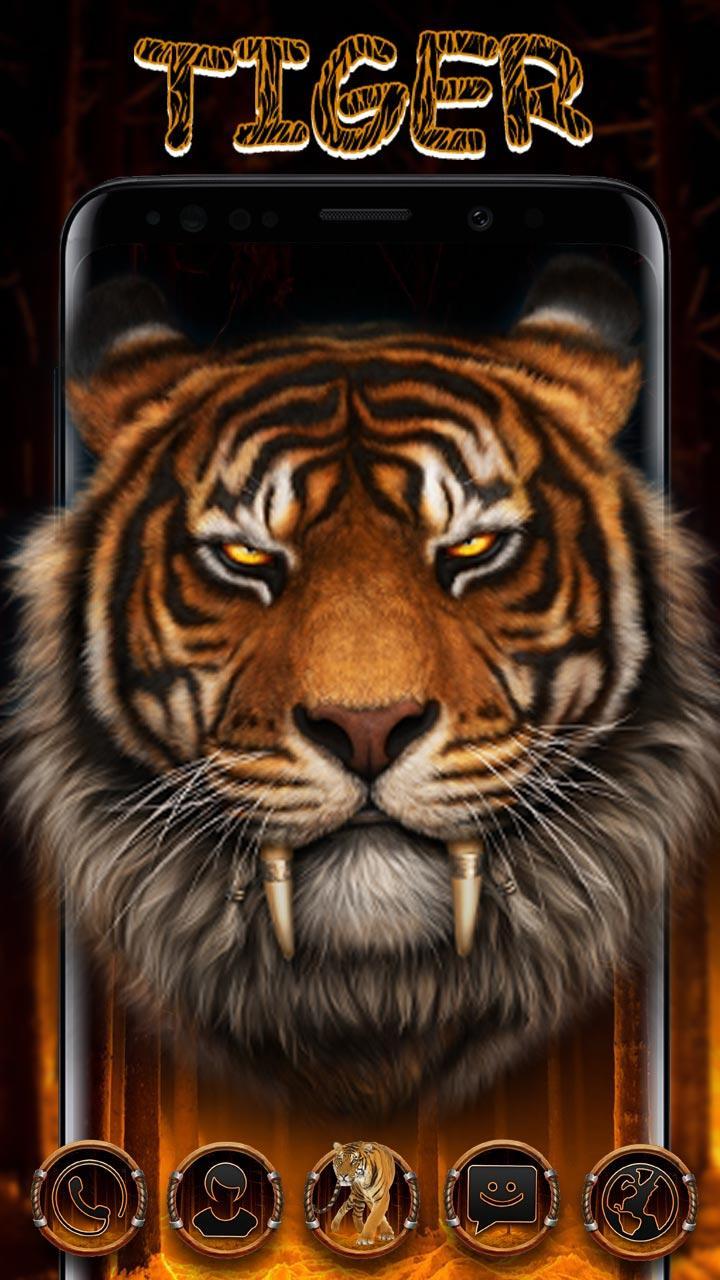 19 Gambar  Wallpaper Harimau  3d  Richi Wallpaper