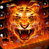 Fire Tiger Wallpapers Cartaz