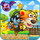 New Run Game - Subway Tiger Jumping Mania icône