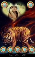 Tiger Photo Frame Poster