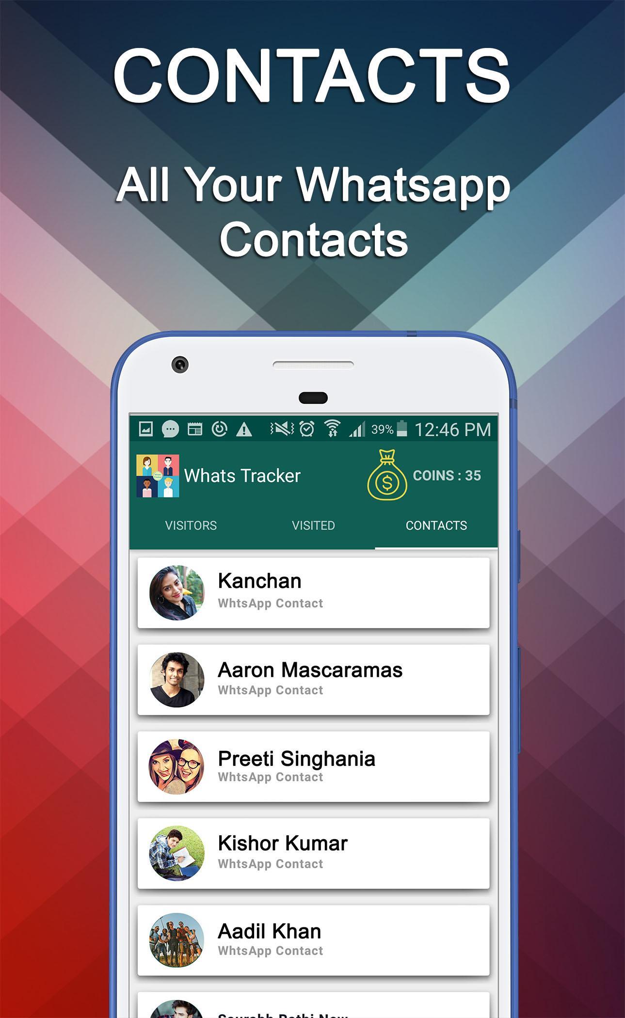Profile whatsapp tracker