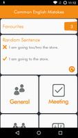 Common Mistakes In English پوسٹر