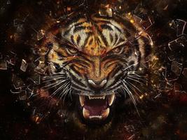 Tiger Wallpaper syot layar 1