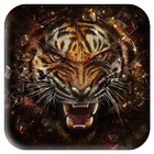 fond d'écran tigre icône