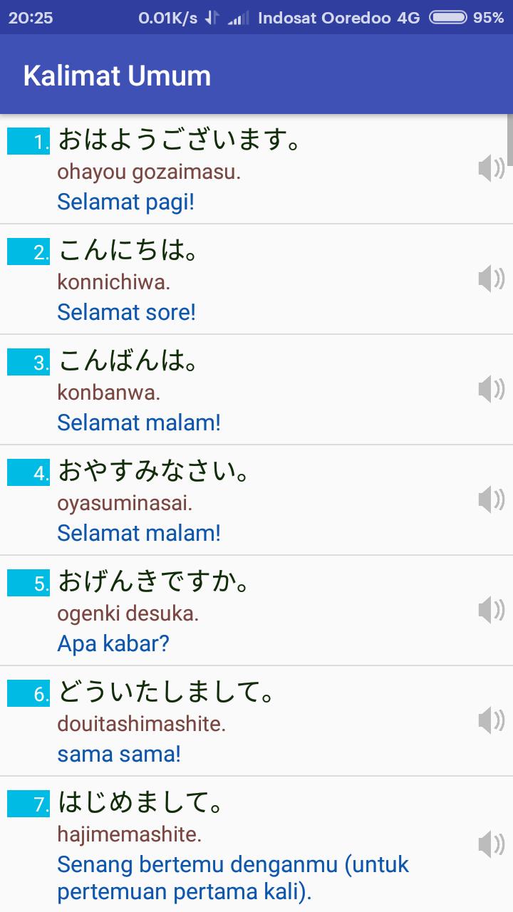 Belajar bahasa jepang online untuk pemula