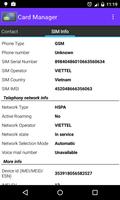 SIM Card Manager imagem de tela 1