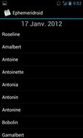 Ephemeridroid 2 (fête du jour) screenshot 3