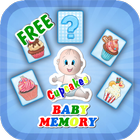 Baby Memory Cupcakes Free icône