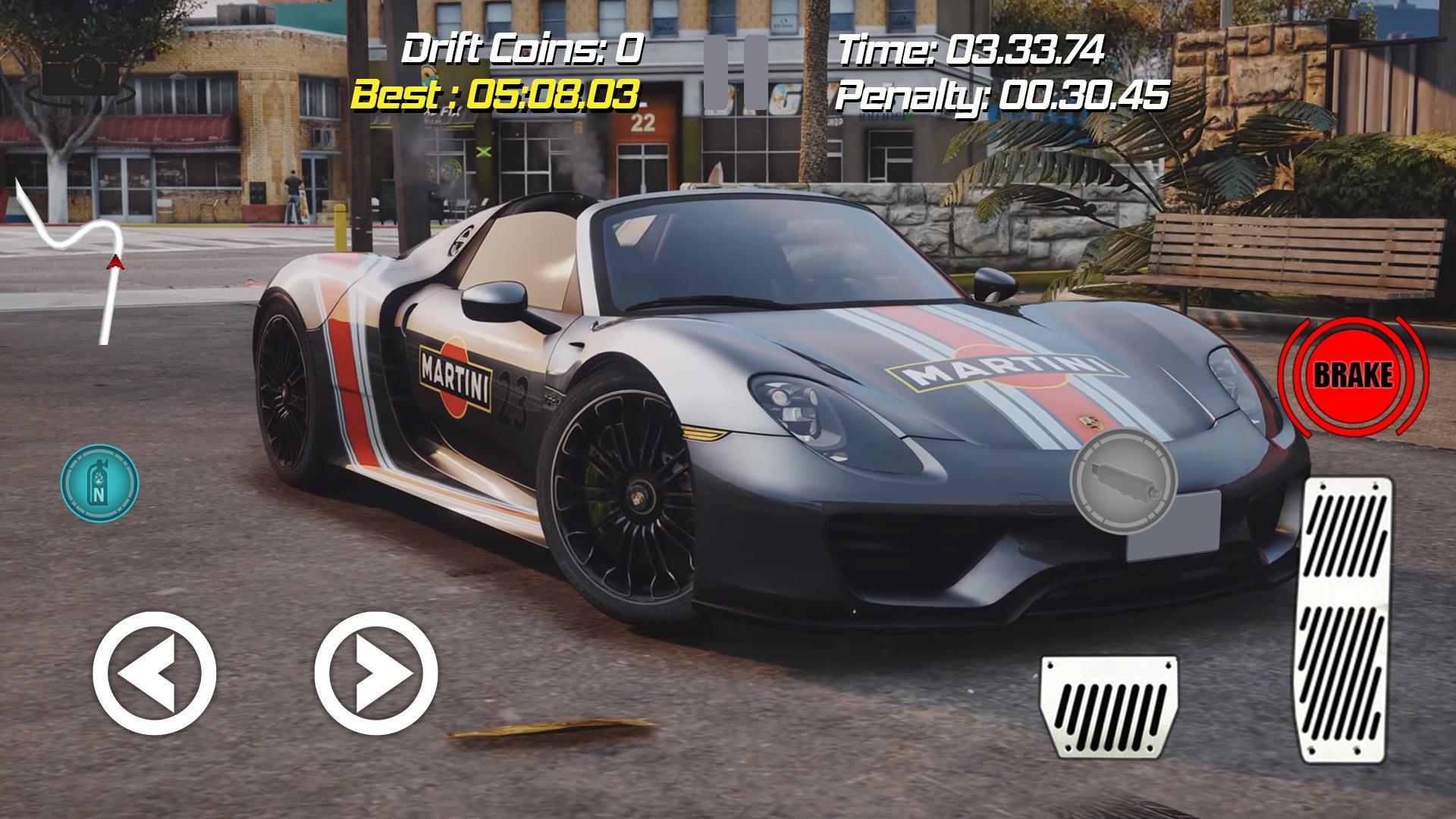 Drift Racing Porsche 918 Spyder Simulator Game For Android Apk Download - roblox vehicle simulator porsche