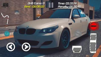 Drift Racing Bmw M5 E60 Simulator Game Affiche