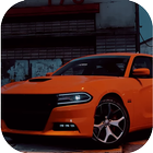 Drift Racing Dodge Charger Simulator Game icône