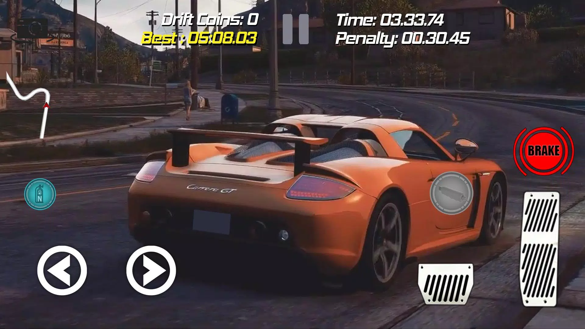 Drift Racing Porsche Carrera GT 980 Simulator Game APK للاندرويد تنزيل