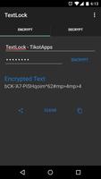 TextLock - Encrypted Messages Affiche