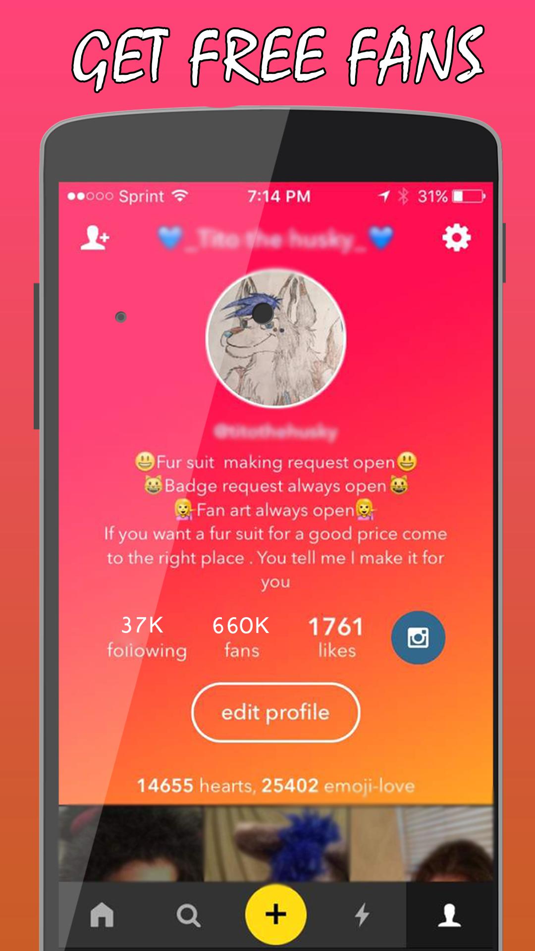 Boost Fans For Tiktok Musically Para Android Apk Baixar - follow me on tik rok roblox episode zepeto noizz