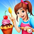 Cupcake Bakery Shop - Kids Food Maker Games أيقونة