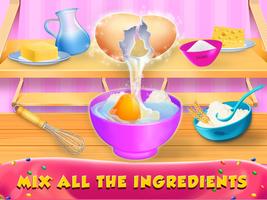 Cupcake Bakery Shop - Kids Food Maker Games تصوير الشاشة 1