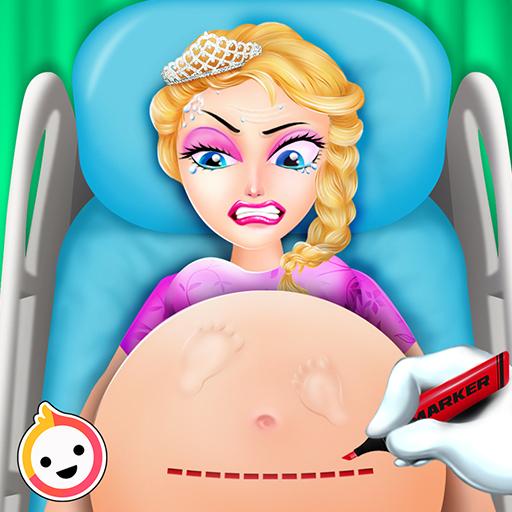 Pregnant Princess Baby Birth Games