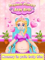 Pregnant Princess Baby Birth Affiche