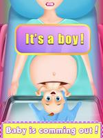 Grávida Princesa bebê Nascimento Jogos imagem de tela 1