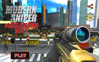 Modern Sniper Assassin 2017 plakat
