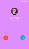 Call from Ruby Rube Prank Ekran Görüntüsü 2