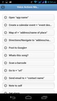 Voice Actions Manual 截图 1
