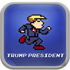 Run For President Donald trump icône