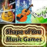 Shape of You Music at Tiles Games poster