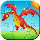 Magic Realm Puzzles for kids ❤️🦄🐲 icône