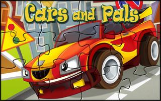 Cars for Kids: Puzzle Games पोस्टर