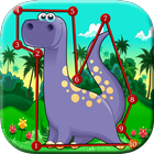 Dinosaur Kids Connect the Dots أيقونة