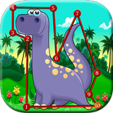 Dinosaur Kids Connect the Dots icône