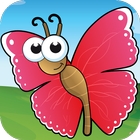 Puzzle Games Kids: Insects Reptiles Bees ❤️🐍🦋🐞 biểu tượng