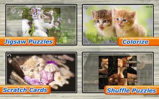 Cats & Kitten Puzzle Games ❤️😺 capture d'écran 2