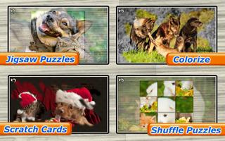 Dogs vs Cats: Jigsaw Puzzle Games 🐶❤️😺 capture d'écran 1