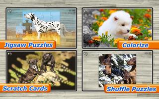 Dog Jigsaw Puzzle Family Games capture d'écran 2