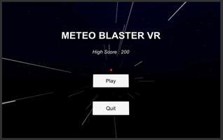 Meteo Blaster VR পোস্টার