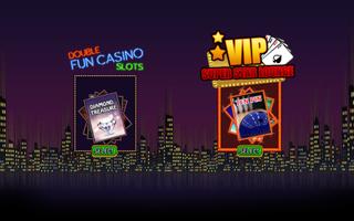 Double Diamond Fun Slots الملصق