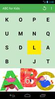 A game in ABC for kids Affiche