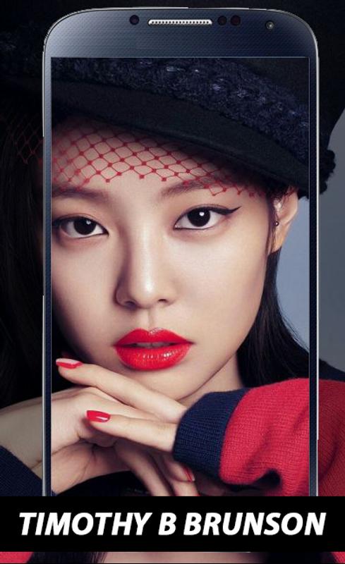 android 用の jennie kim black pink wallpaper kpop 4k hd apk を