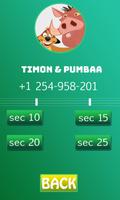 timon and pumbaa call you 스크린샷 1