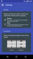 Lunch Timer capture d'écran 3