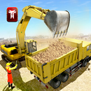 Uphill City Construction Crane : Road Builder 3D APK